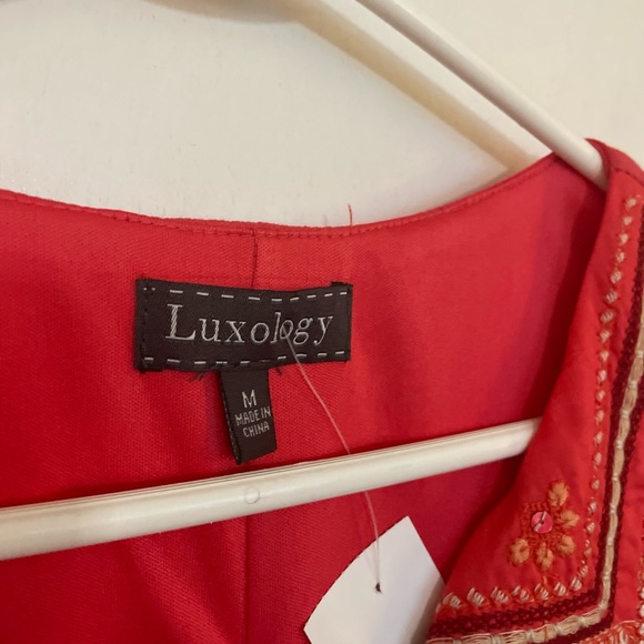 Luxology Sleeveless Lightweight A-Line Dress - Size M - Picture 7 of 16